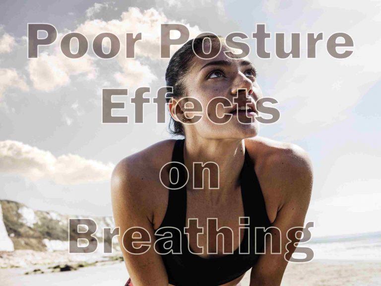 poor posture effects on breathing
