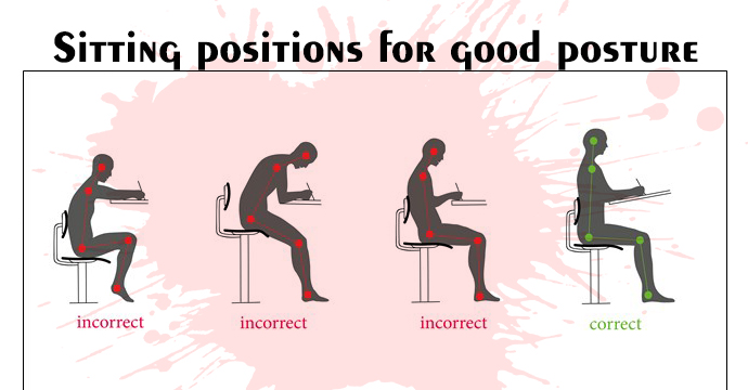 sitting positions for good posture