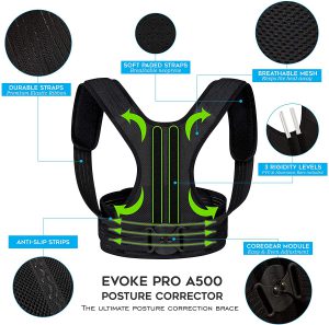 Evoke Pro A500 Back Posture Corrector Review - Awesome Findings - The ...